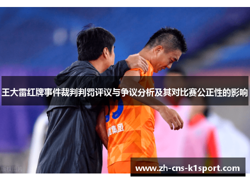 王大雷红牌事件裁判判罚评议与争议分析及其对比赛公正性的影响